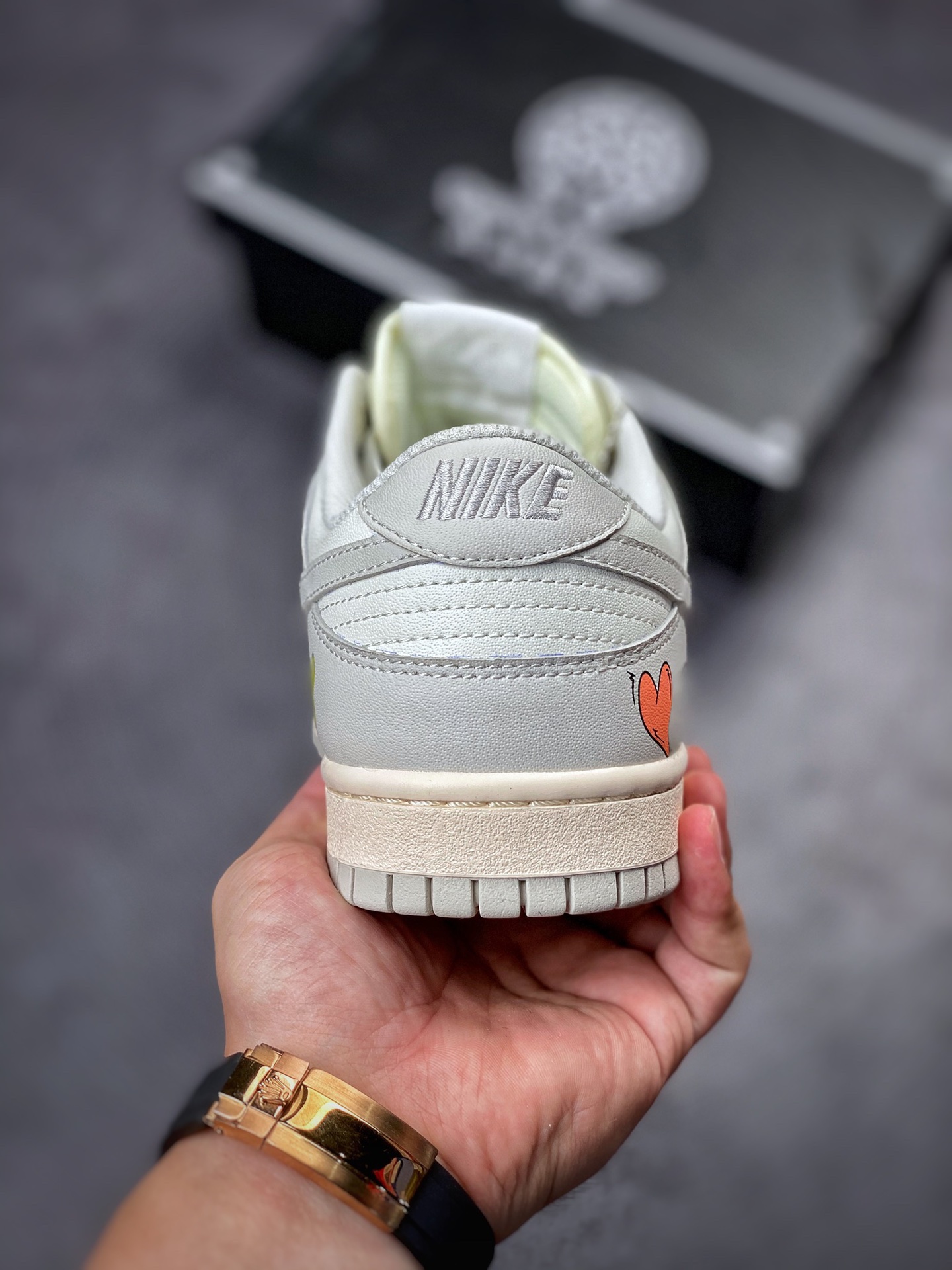 250 Nike SB Dunk Low 克罗心 灰白涂鸦 DD1503-107