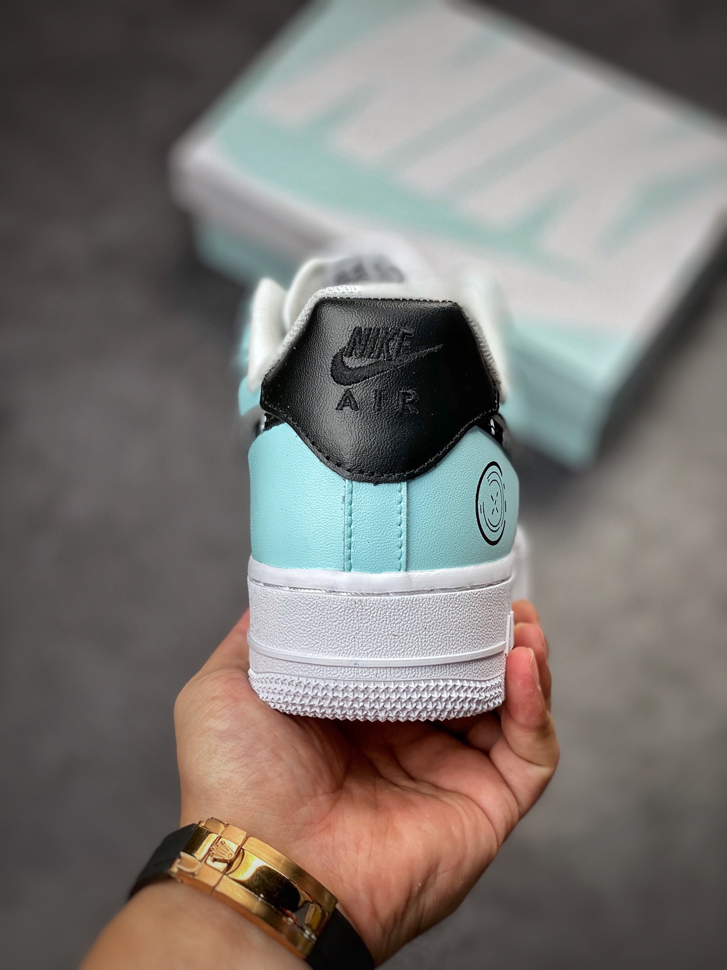 250 Nike Air Force 1 Low 07 薄荷绿尚博朋克印花NY7569-123