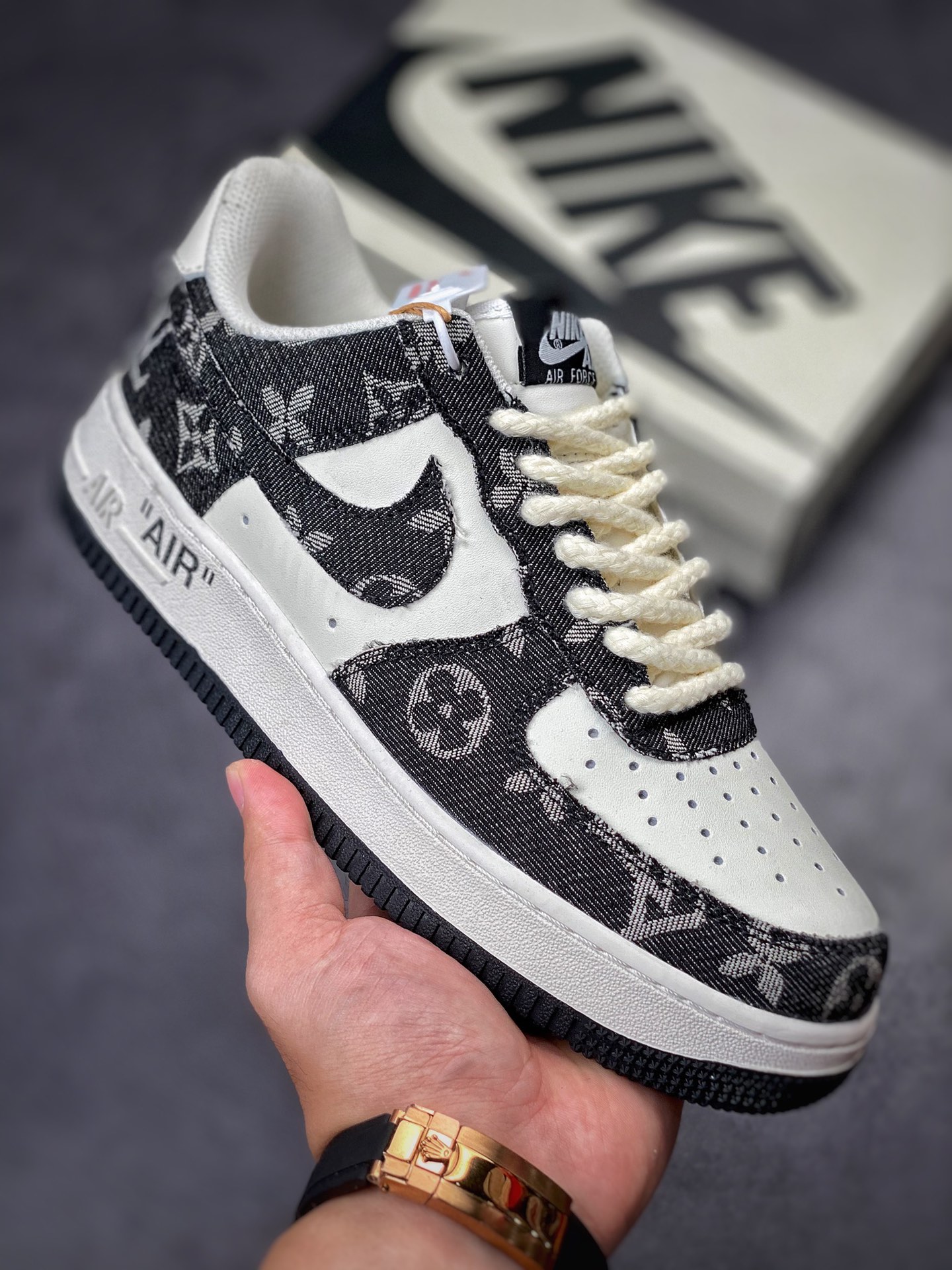 230 Nike Air Force 1 Low 07 LV黑白联名NZ0088-805