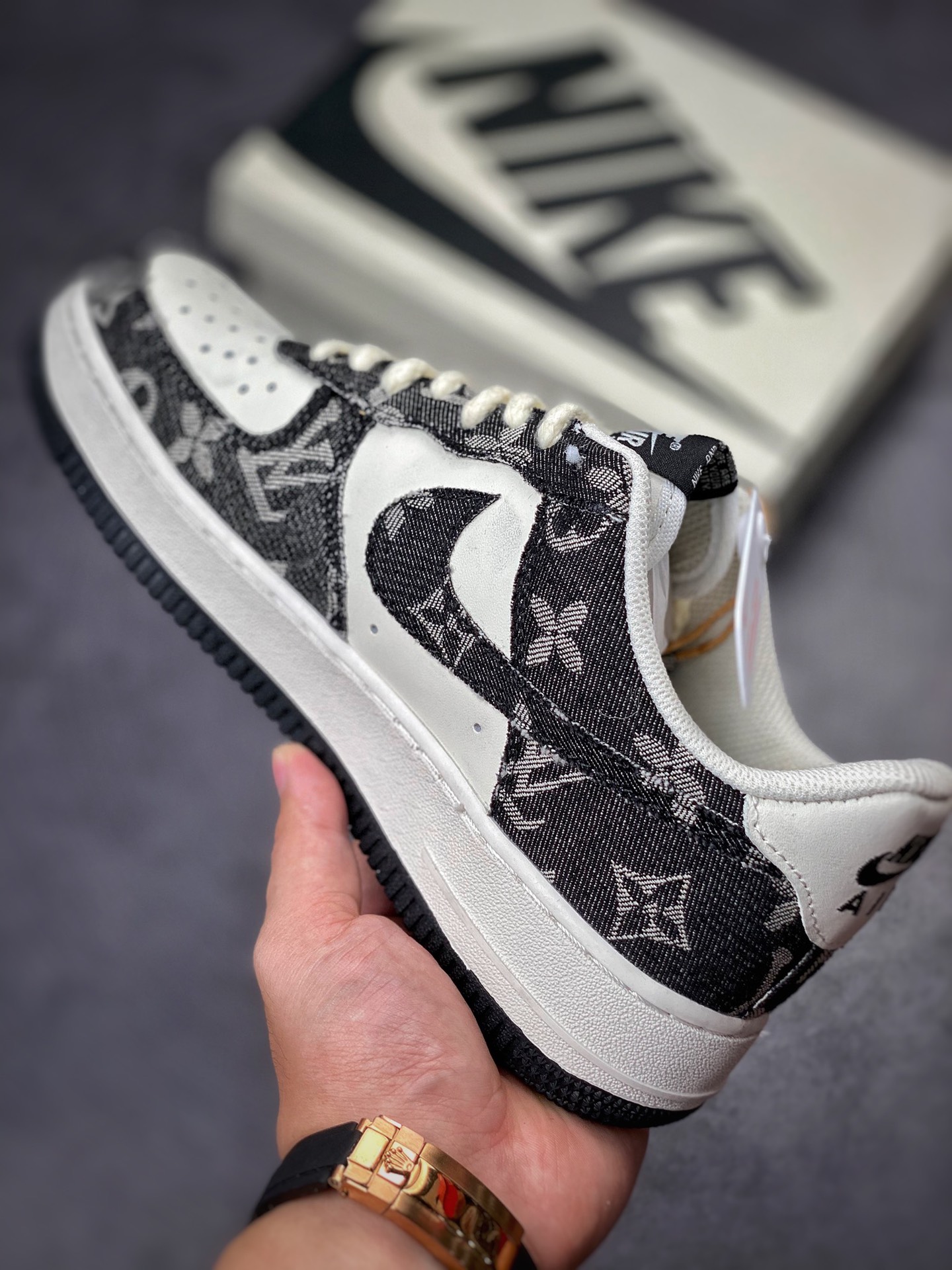 230 Nike Air Force 1 Low 07 LV黑白联名NZ0088-805