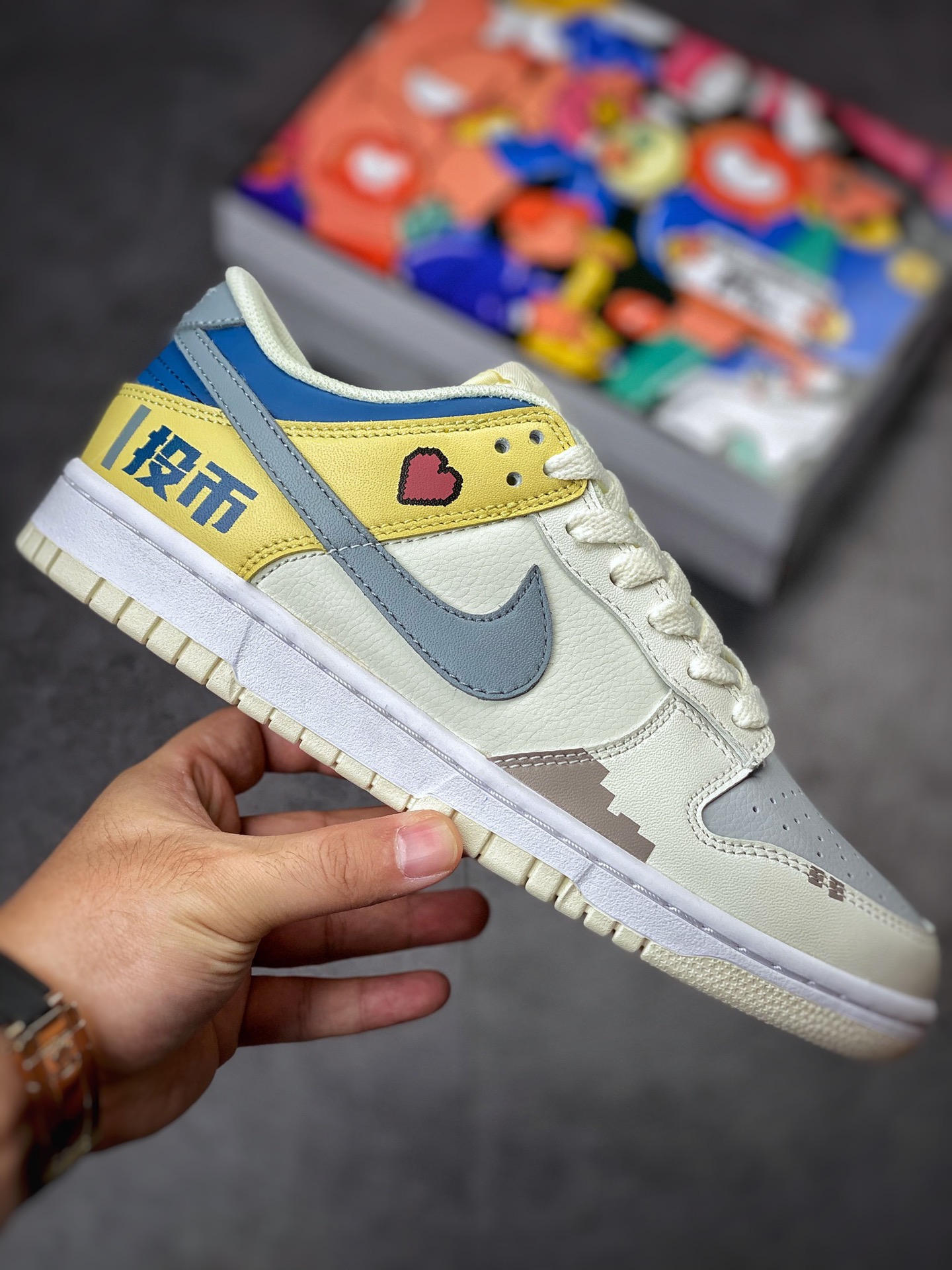 280 Nike Dunk SB Low 定制配色 电玩像素 DD1236-563