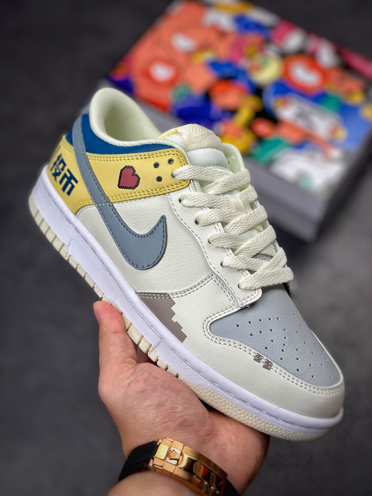 280 Nike Dunk SB Low 定制配色 电玩像素 DD1236-563