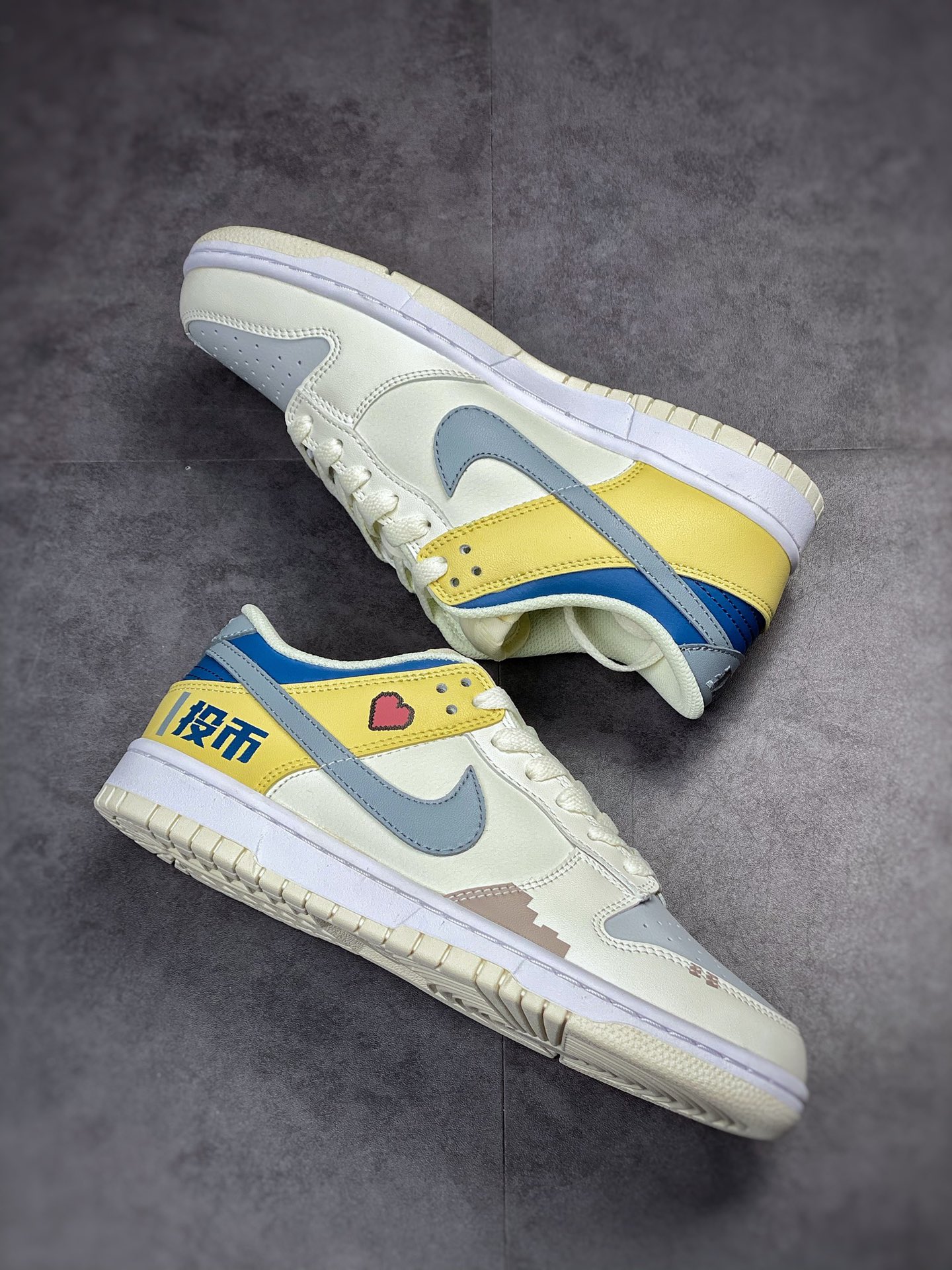 280 Nike Dunk SB Low 定制配色 电玩像素 DD1236-563