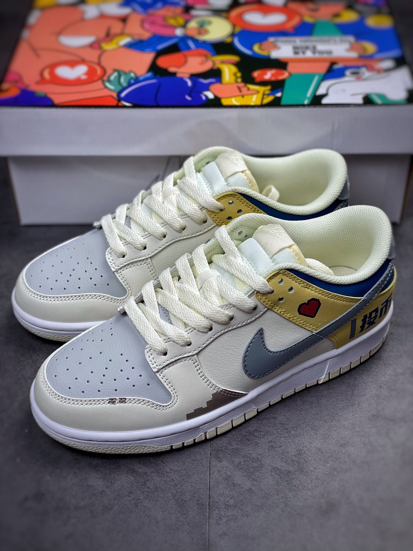 280 Nike Dunk SB Low 定制配色 电玩像素 DD1236-563