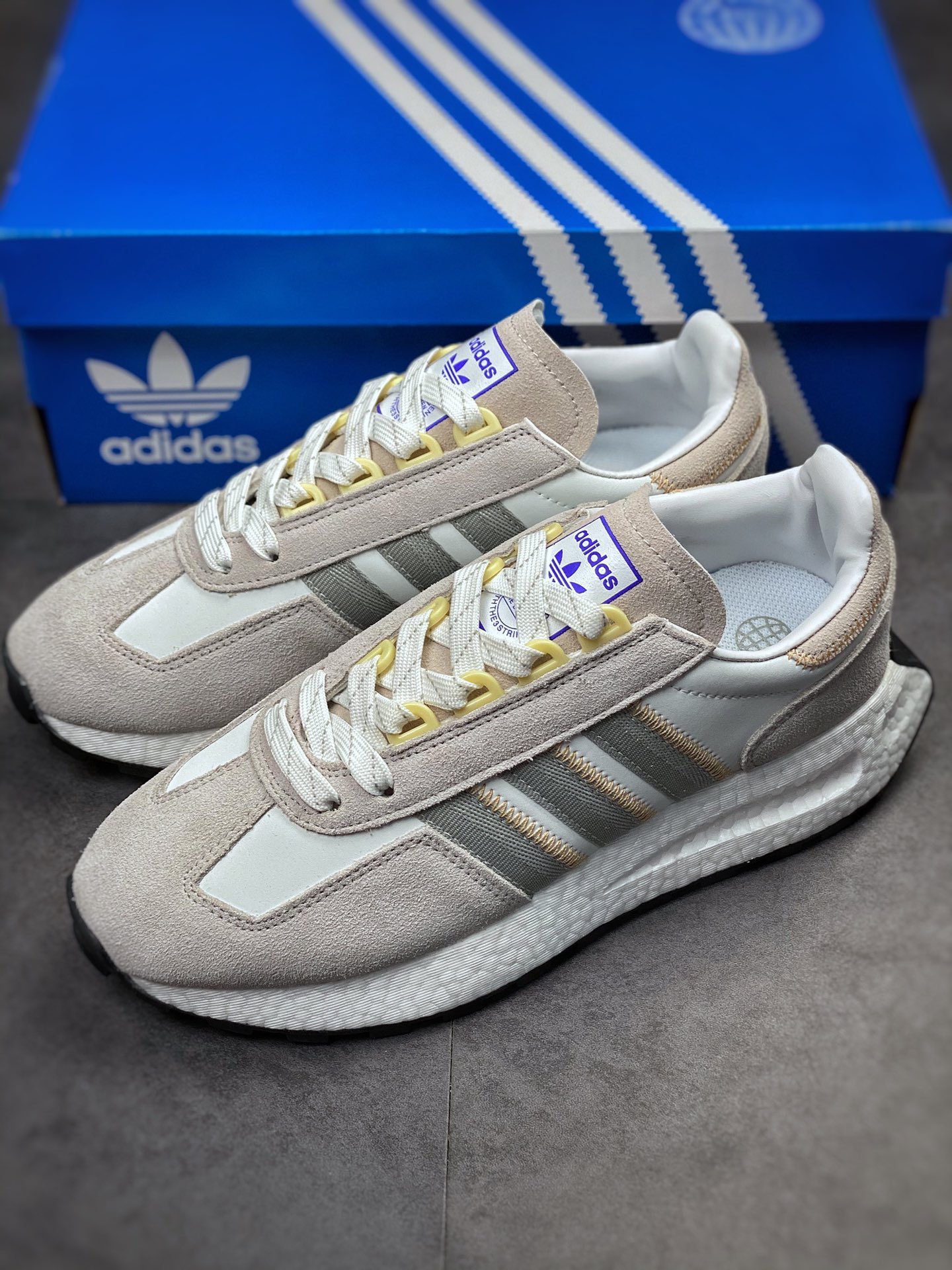 adidas Racing E5 Boost Prototype speed light retro series GY9916