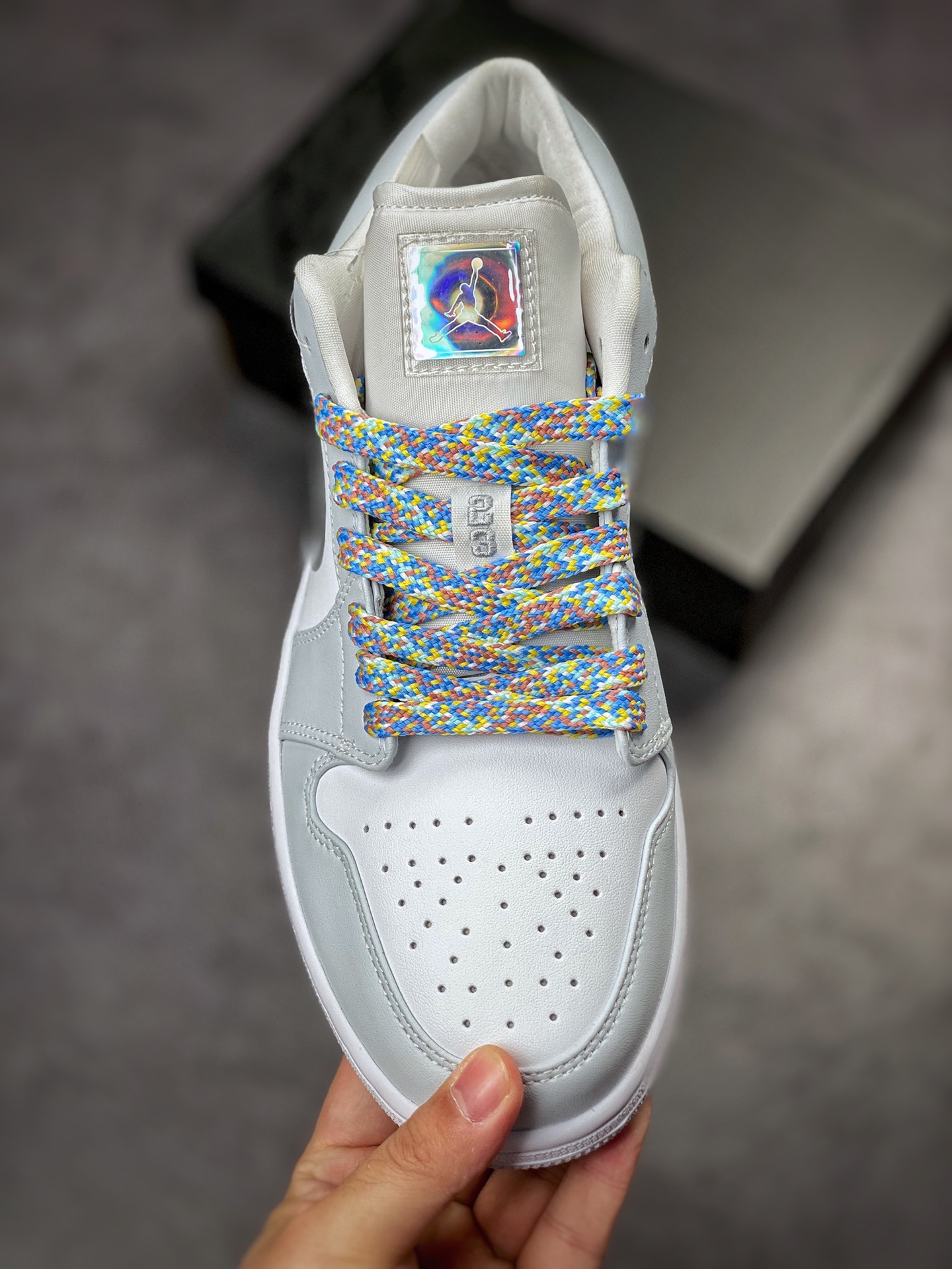200 Air Jordan 1 Low 白银撕撕乐 DX6070-101