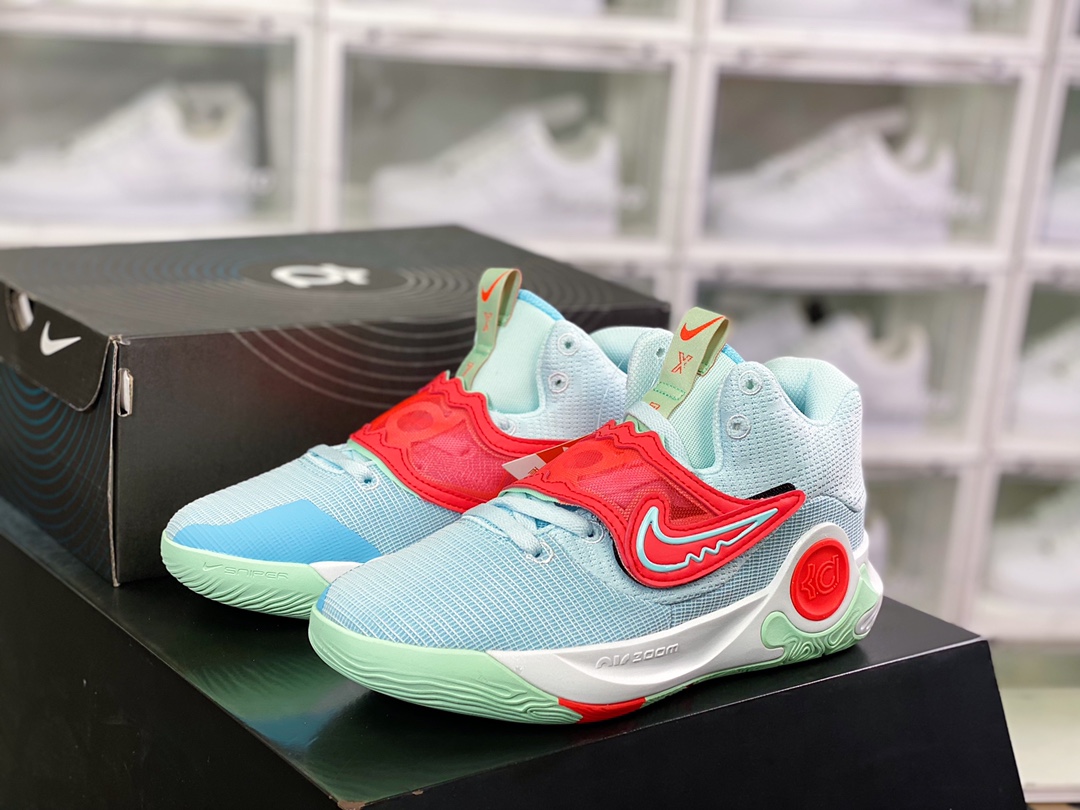 230 KD Trey 5 IX EP”Blue Chill Bright Crimson Mint”凯文·杜兰特简版DJ7554-400