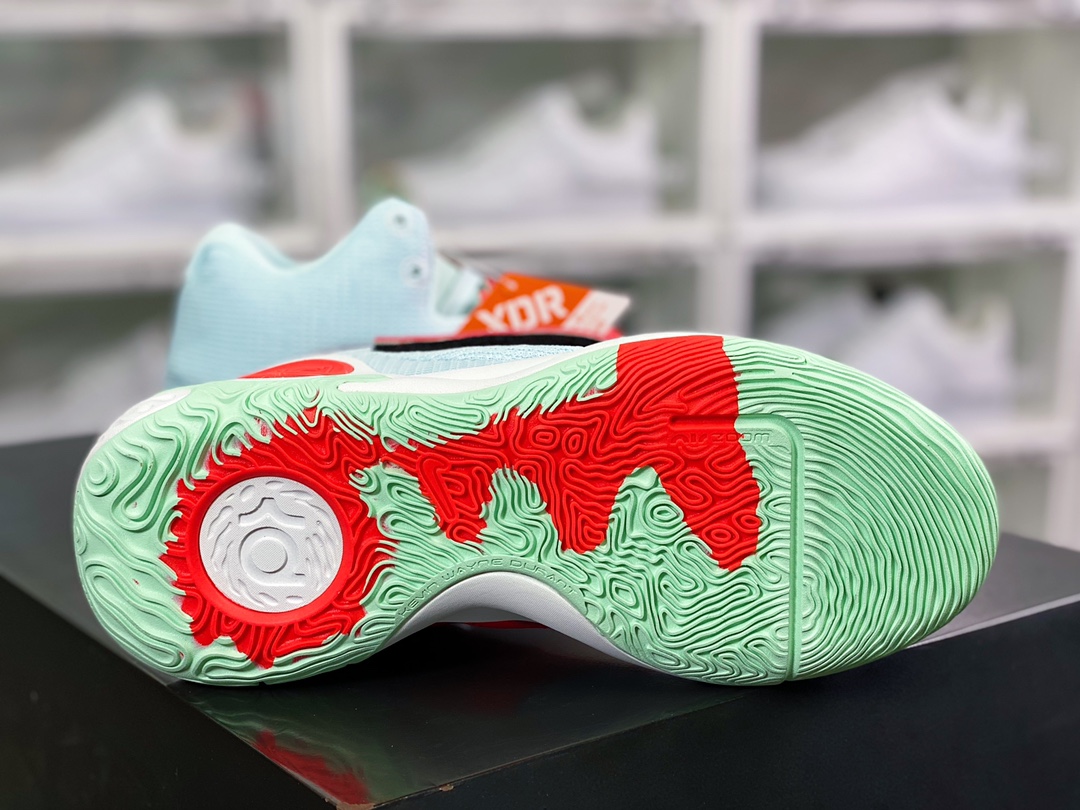 230 KD Trey 5 IX EP”Blue Chill Bright Crimson Mint”凯文·杜兰特简版DJ7554-400