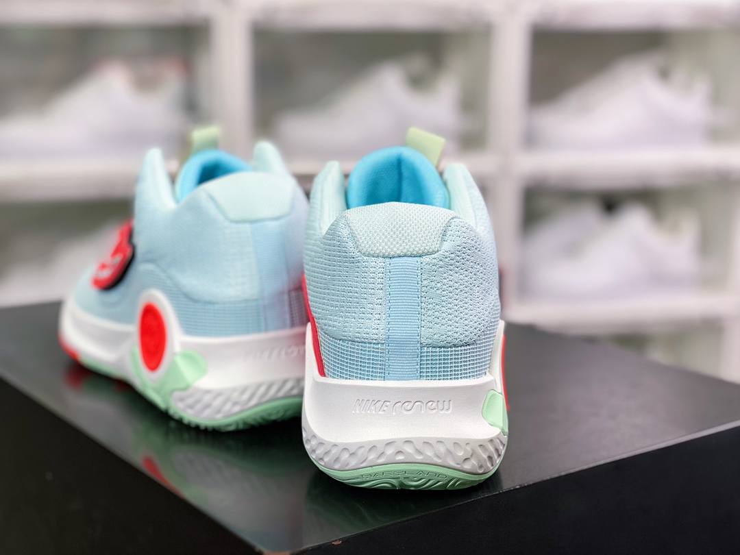 230 KD Trey 5 IX EP”Blue Chill Bright Crimson Mint”凯文·杜兰特简版DJ7554-400