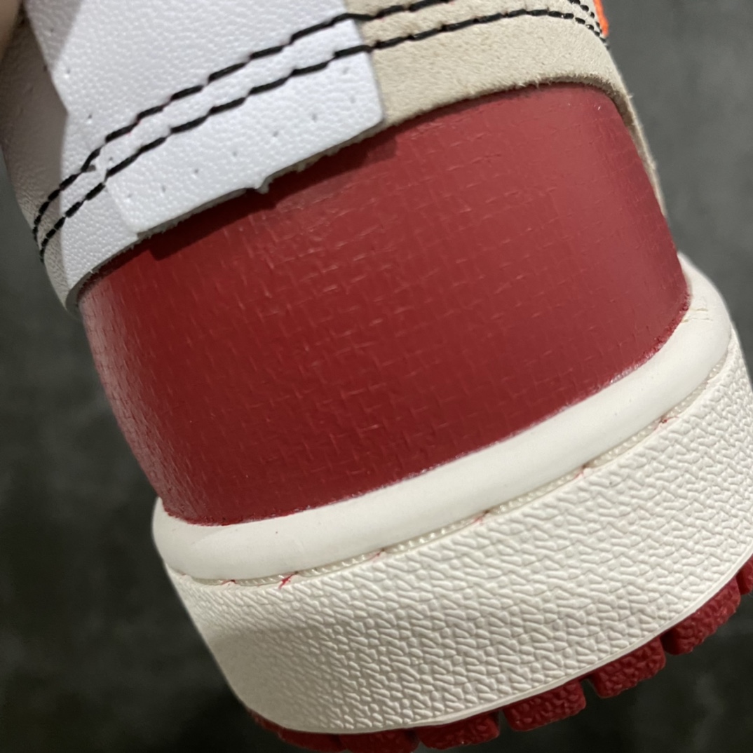 图片[3]-OG纯原 OFF-WHITE x Air Jordan AJ1 OW联名芝加哥白红 AA3834-101 原盒原配 鞋面网纱、后跟港宝等材料 均采购来自原厂 针车孔深度 标语字体大小间距 侧边外露海绵 极致还原乱真 所有模具原鞋拆解开发 打造市售最强版本 尺码：36 36.5 37.5 38 38.5 39 40 40.5 41 42 42.5 43 44 44.5 45 46 47.5-选品中心