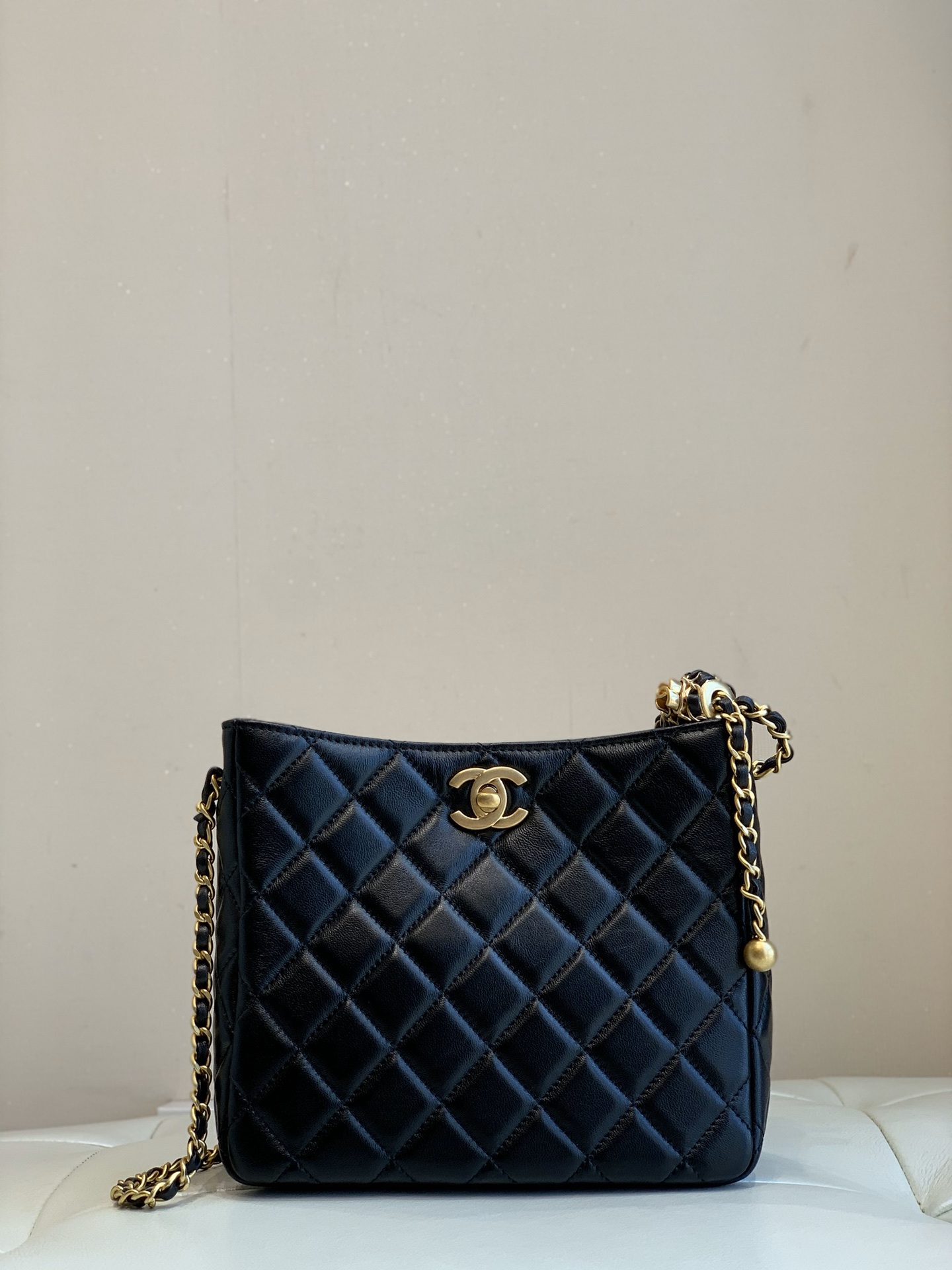 CHANEL 新作 ヒッピーバッグ 配色内装デザイン カーフレザー イタリア Montebello 一級背カーフレザー ヴィンテージ 万能-トップ品質