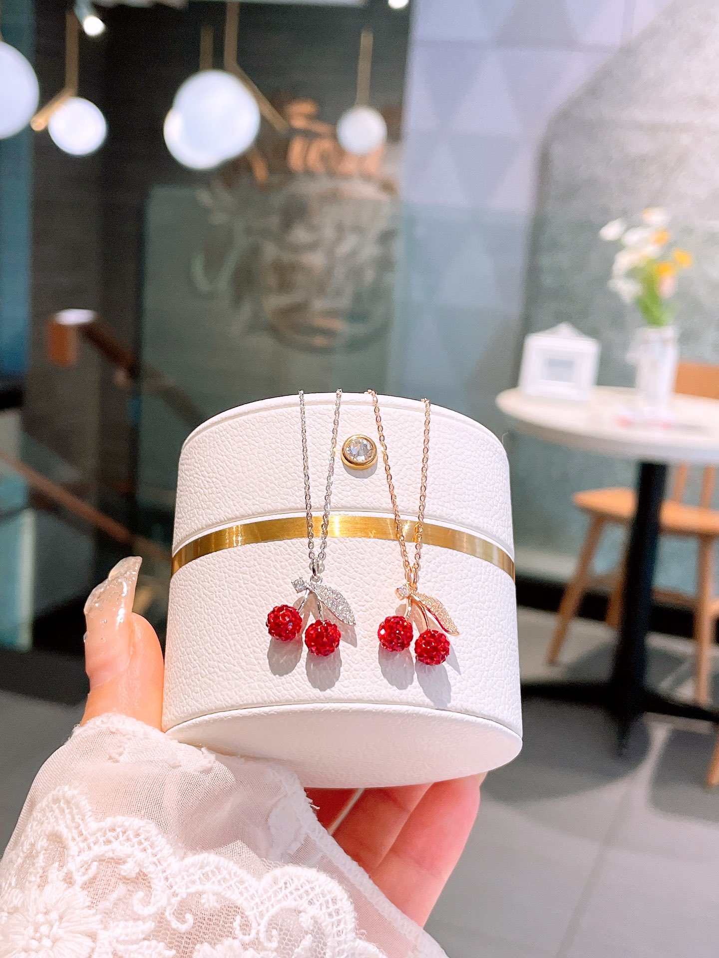 レトロ高品質シルバーネックレスシルバー 新年