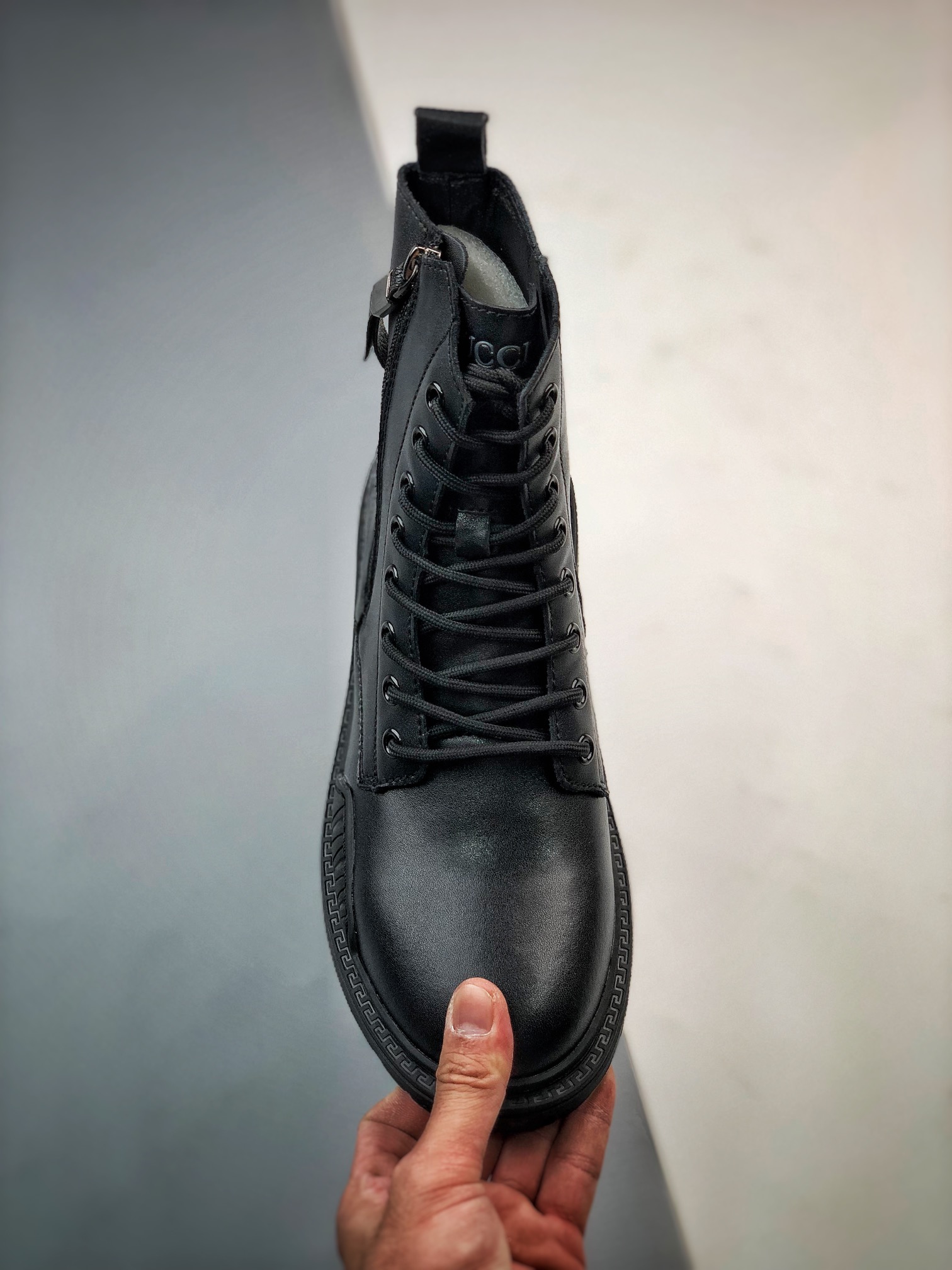G Home Screener GG High-Top Sneaker Classic Retro High Top Side Zipper Martin Boots