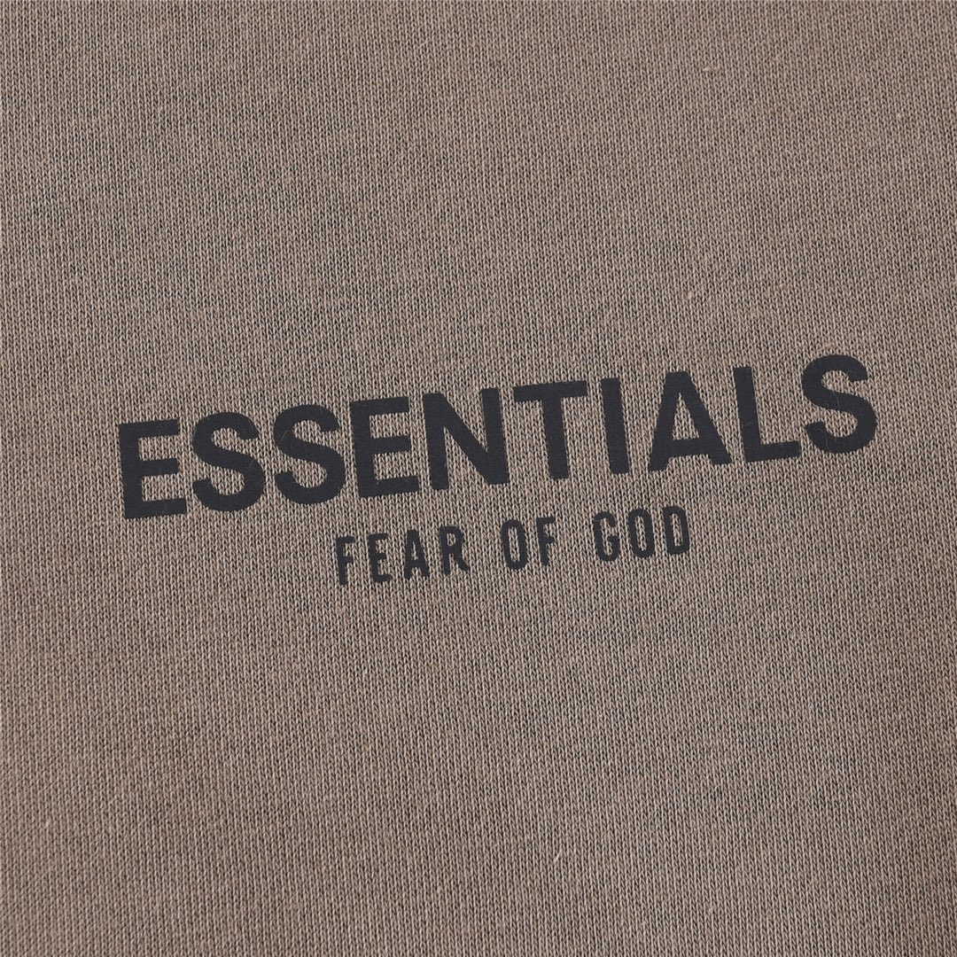 Fear of god 复线 essentials 黑标加绒卫裤