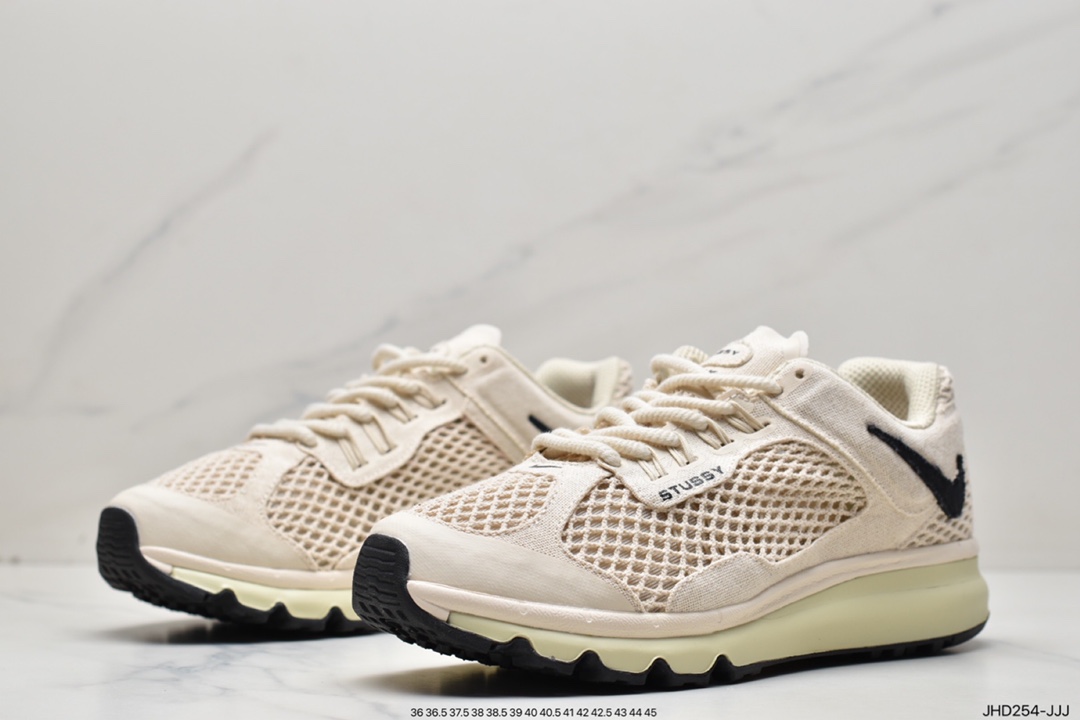 190 Stussy x Nike Aie Max 2013“Fossil”经典复古休闲跑步鞋DM6447-200