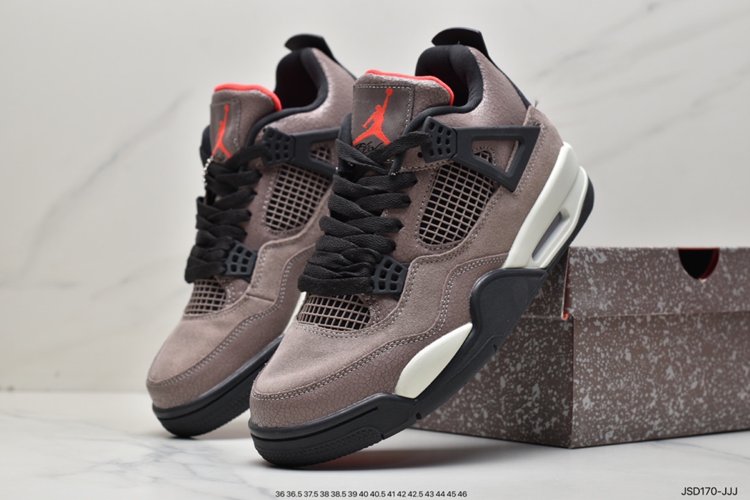 200 耐克Nike Air Jordan 4 Retro OG迈克尔·乔丹AJ4代中帮408497-100