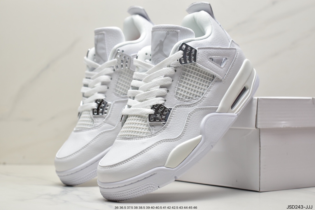 200 耐克Nike Air Jordan 4 Retro OG迈克尔·乔丹AJ4代中帮408497-100