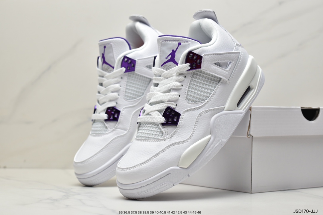 200 耐克Nike Air Jordan 4 Retro OG迈克尔·乔丹AJ4代中帮408497-100