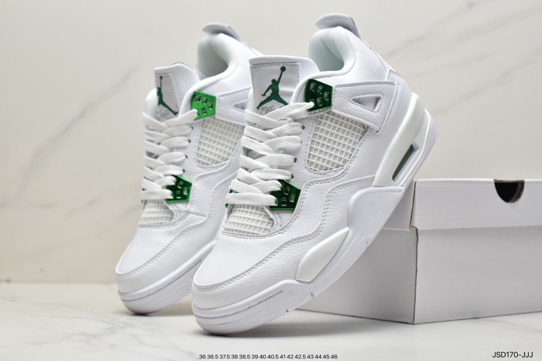 200 耐克Nike Air Jordan 4 Retro OG迈克尔·乔丹AJ4代中帮408497-100