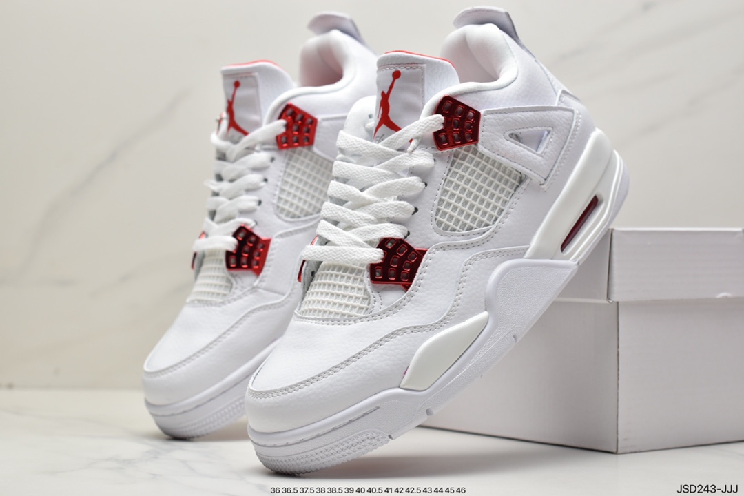 200 耐克Nike Air Jordan 4 Retro OG迈克尔·乔丹AJ4代中帮408497-100