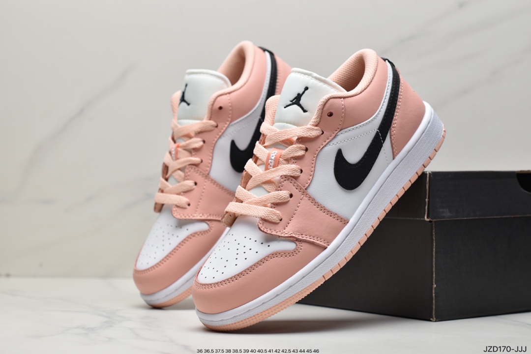 140 Nike Wmns Air Jordan 1 Low”Crimson Tint”AJ1乔丹一代553558-034