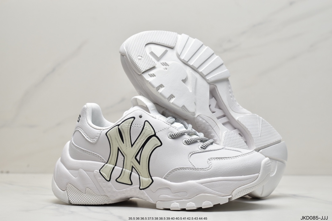 NY American Rugby Yankees Limited x MLB Big Ball Chunky A Running thick-soled daddy thick-soled casual sports jogging shoes