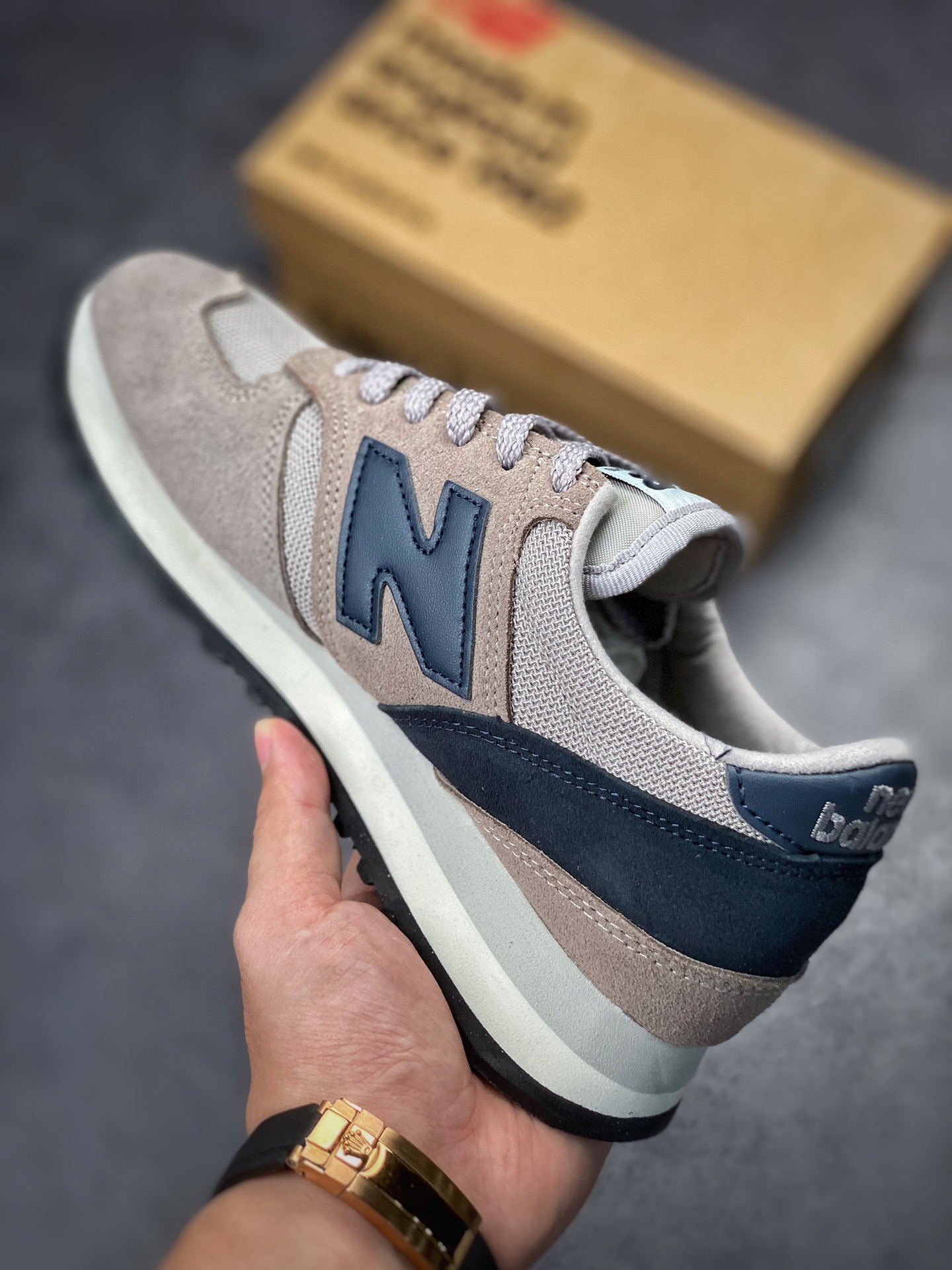 New Balance M730 Series Campus Style Retro Casual Shoes M730GGN