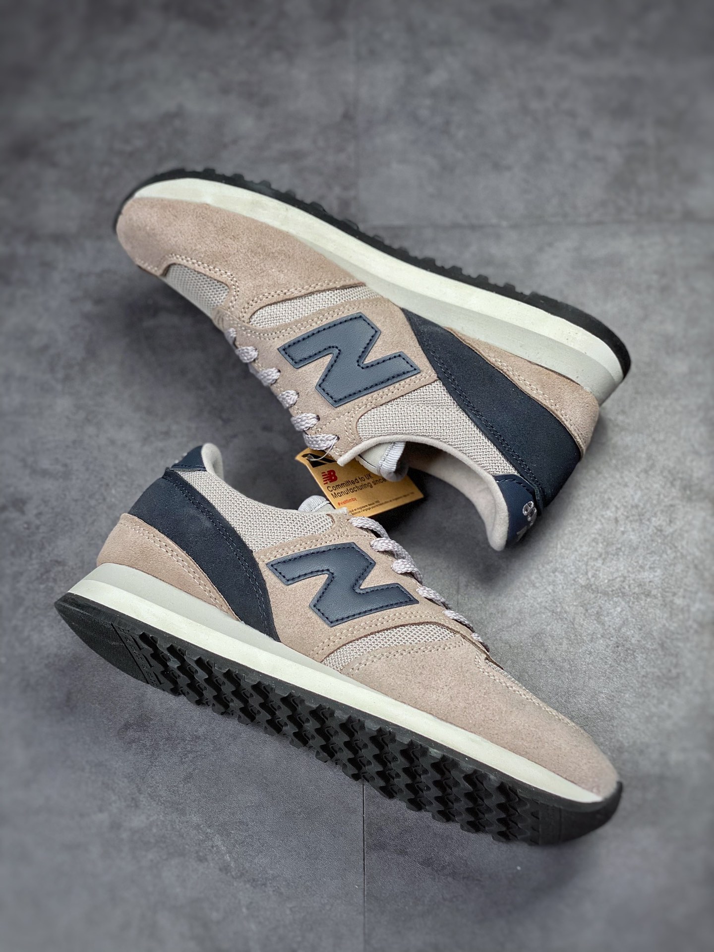 New Balance M730 Series Campus Style Retro Casual Shoes M730GGN