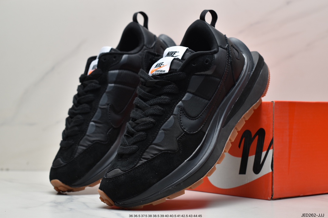 150 Sacai X NIKe vaporWaffle “Black and White ”华夫三代3.0走秀重磅联名 CV1363-001