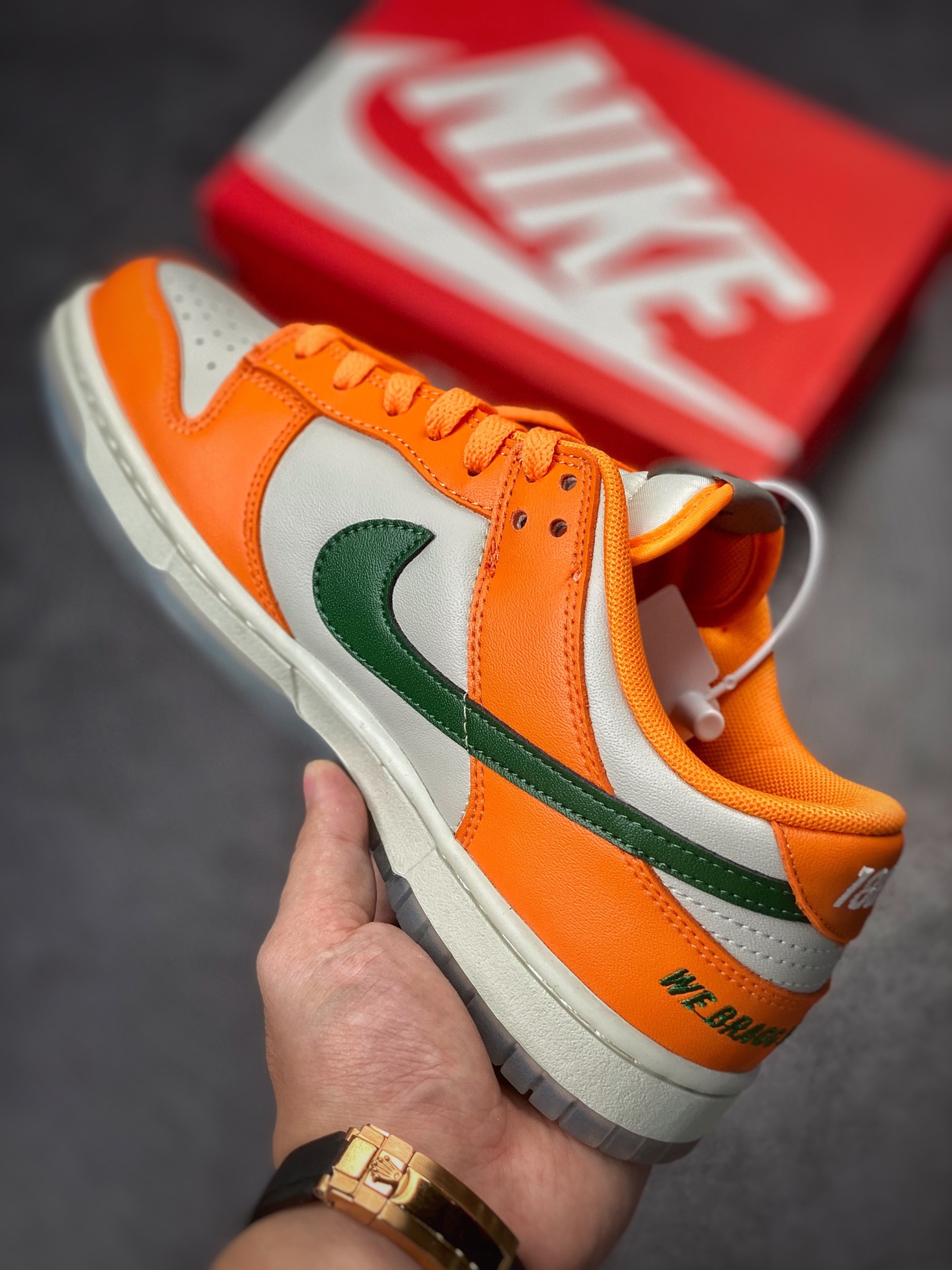 NIKE SB Dunk low FAMU orange green big snake joint DR6188-800-Top High Quatity Cheap Sneakers Fashion Clothing Clothes Bags handbags Shoes of all Brand wholesale With The best Quality And Beautiful Price from China Factory Chinese suppliers wholesaler seller NIKE SB Dunk low FAMU orange green big snake joint DR6188-800