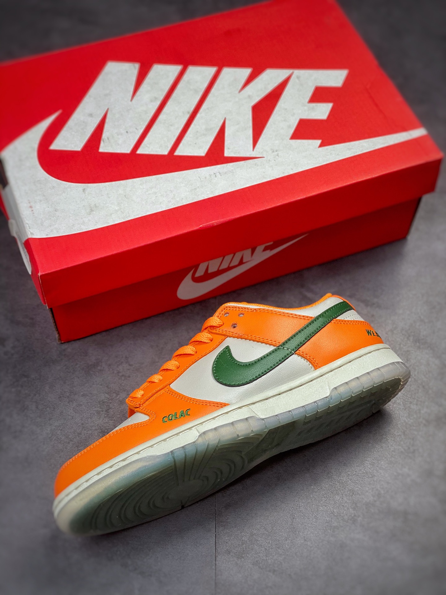 NIKE SB Dunk low FAMU orange green big snake joint DR6188-800-Top High Quatity Cheap Sneakers Fashion Clothing Clothes Bags handbags Shoes of all Brand wholesale With The best Quality And Beautiful Price from China Factory Chinese suppliers wholesaler seller NIKE SB Dunk low FAMU orange green big snake joint DR6188-800