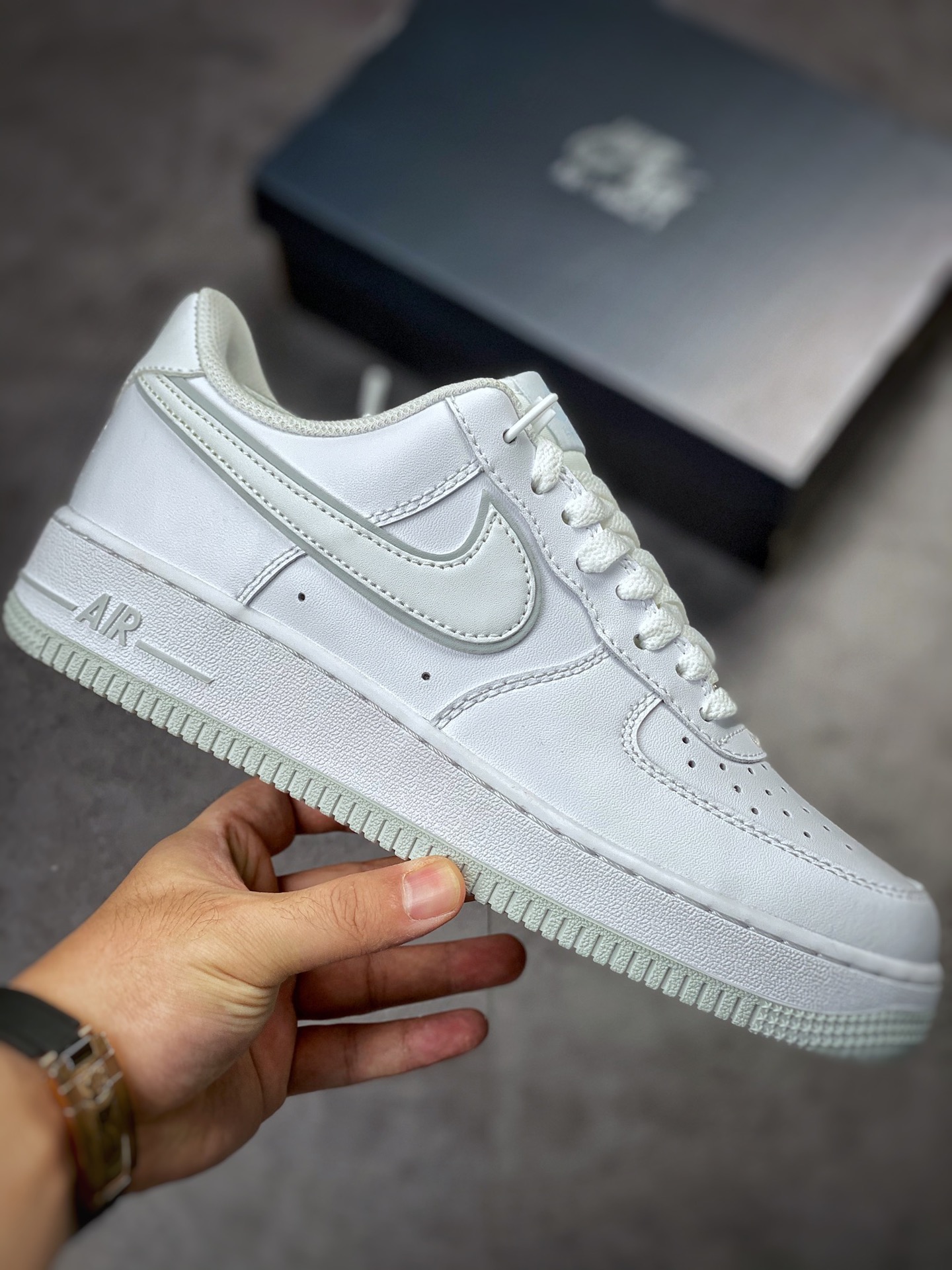 190 Nike Air Force 1 Low 07 白灰 DV0788-100