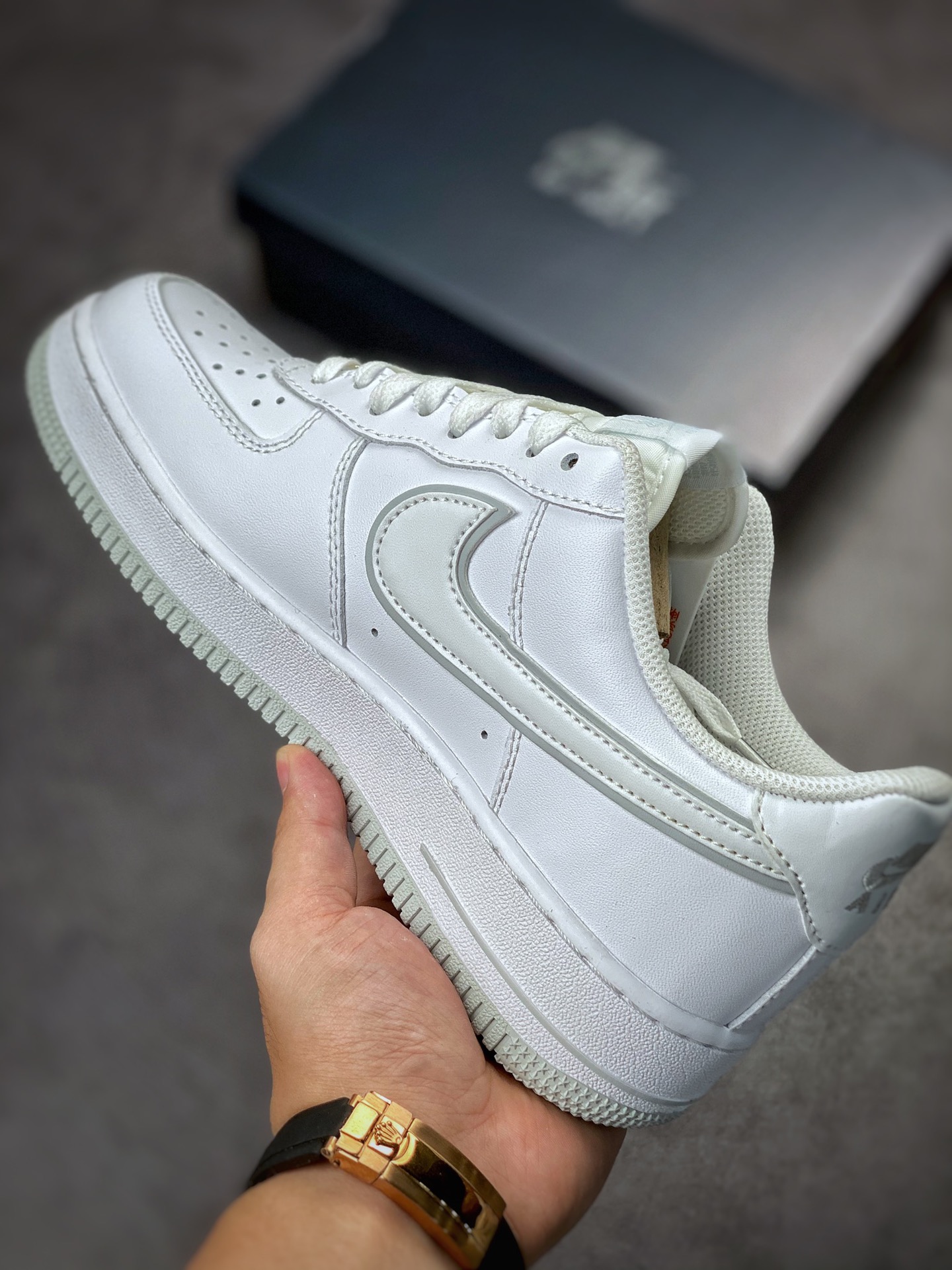 190 Nike Air Force 1 Low 07 白灰 DV0788-100