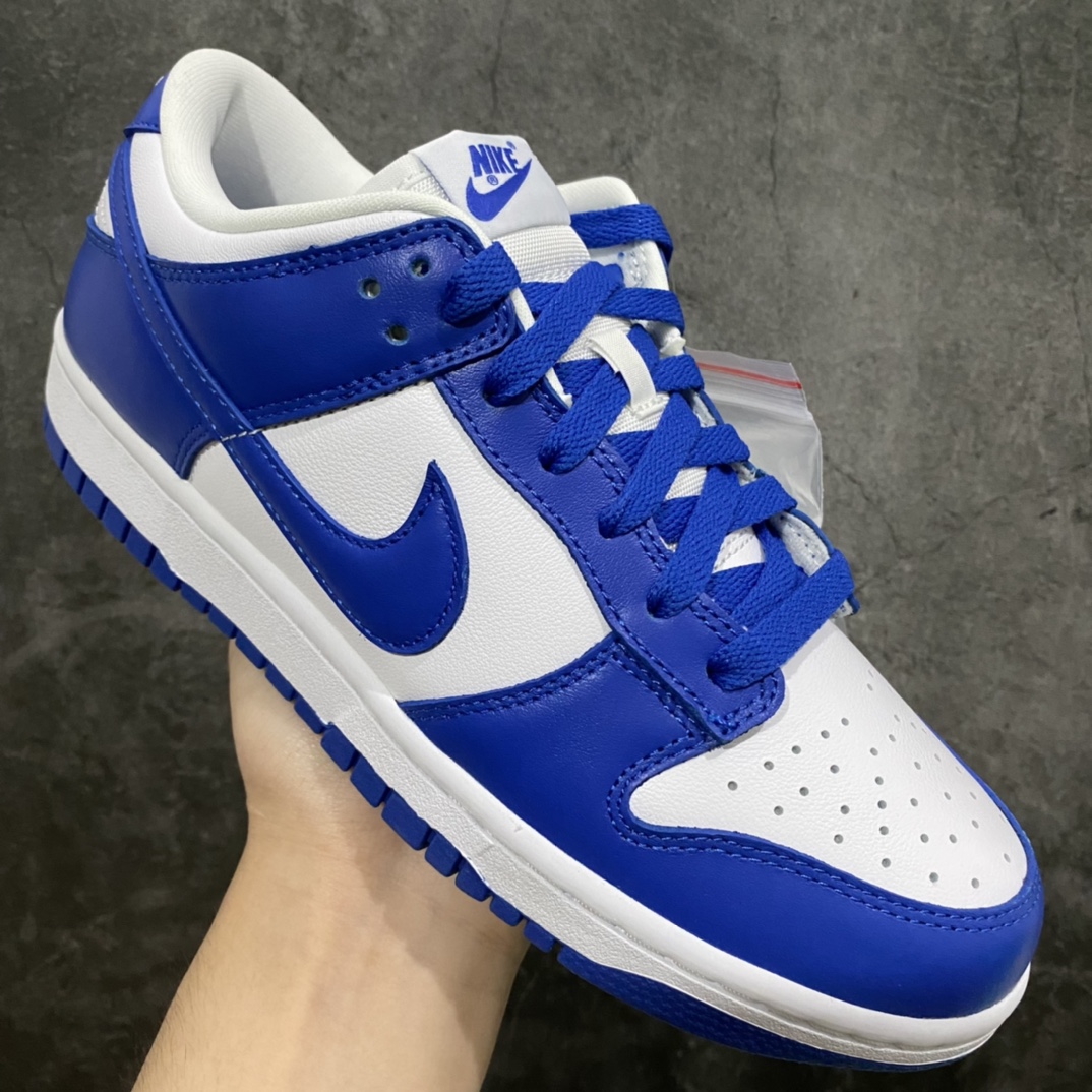 图片[3]-M纯原 NK Dunk Low SP 肯塔基白蓝 CU1726-100 圈内最强没有之一的存在 高价零售首选 独家原厂航空铝磨具打磨大底 鞋头坡度极致还原 原盒原配 圈内天花板工艺 原厂冲刀 超高清洁度 全鞋零毛边皮料切割 全套原楦原模倾力打造完美版型 采用原厂百宏鞋带以及原厂百宏织唛舌标 内标可供原厂几率过验 原厂中底布黄色点胶 原厂中底布拉帮走线遵循公司‼️ 尺码：36 36.5 37.5 38 38.5 39 40 40.5 41 42 42.5 43 44 45 46 47.5-选品中心