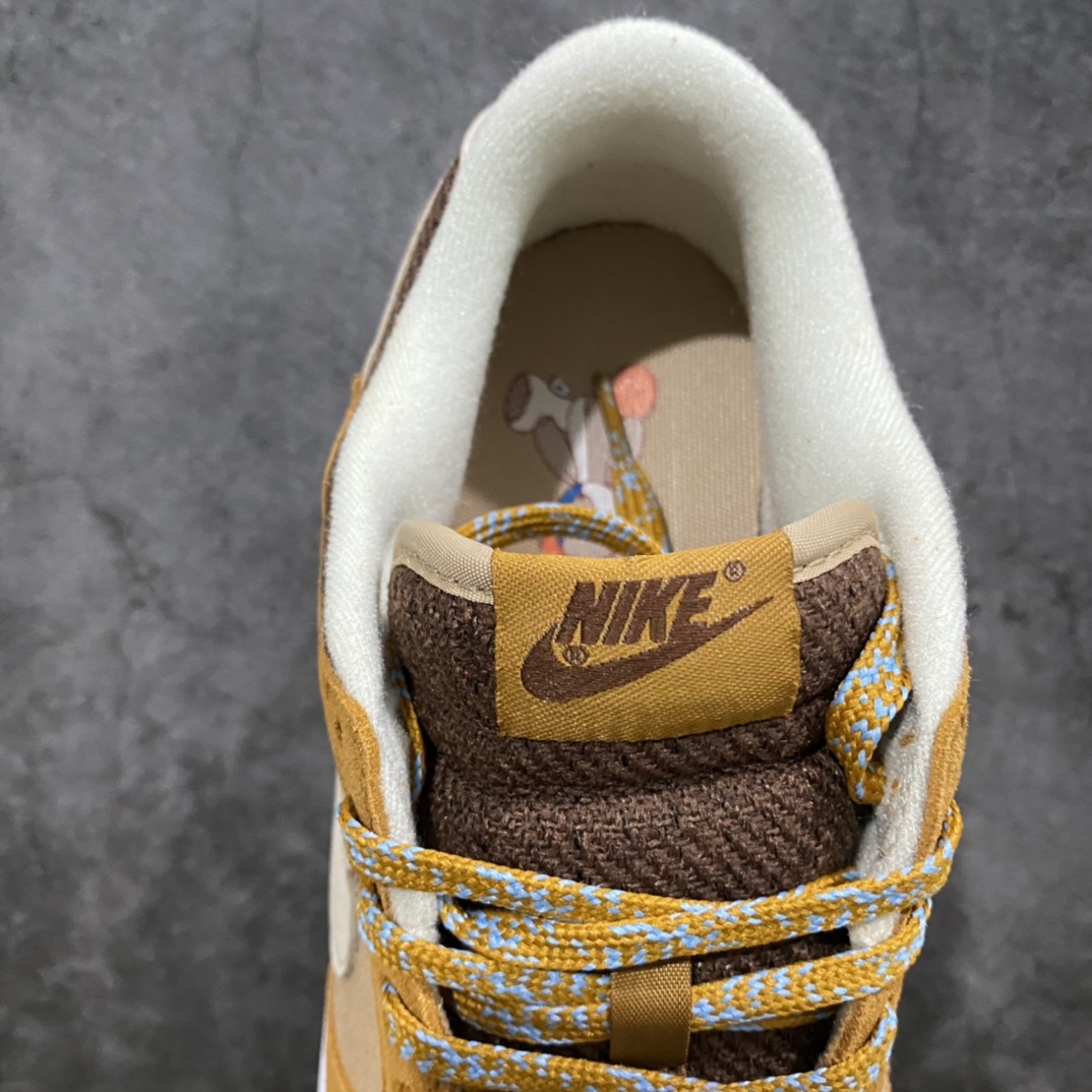 图片[8]-自  纯原L版Dunk Low\”Teddy Bear\”扣篮系列低帮休闲运动滑板板鞋“毛呢棕蓝小熊” 原厂更新数据窄楦翘头版型 采用台产进口翻毛革与毛呢布鞋面材质 确后跟反口里弧度#原厂中底布正确印刷#鞋垫嵌EVA缓震物料及背胶#全新窄版翘头耐磨橡胶大底 货号：DZ5350-288 尺码：36 36.5 37.5 38 38.5 39 40 40.5 41 42 42.5 43 44 44.5 45 46 47.5-选品中心