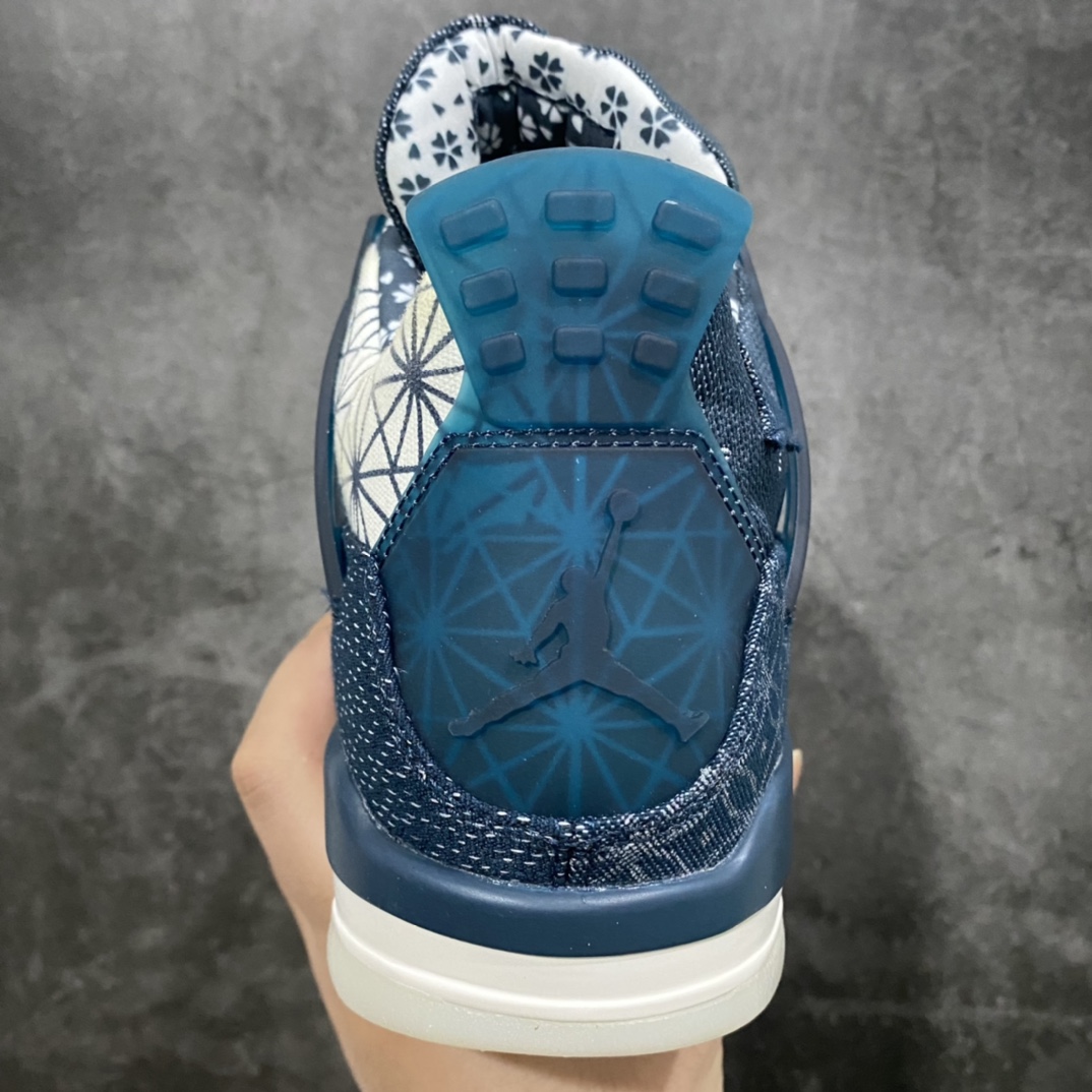 图片[4]-外贸纯原Air Jordan AJ4刺子绣CW0898-400 原盒配原 独配家原鞋拆开解发 原楦原纸板开发全 市场最纯四正代版型 原真底实气垫 回弹馈反充足 完美楦鞋打造 市面最高工艺 切一细节如实图拍 所见即所得 尺码：40 40.5 41 42 42.5 43 44.5 45 46 47.5-选品中心