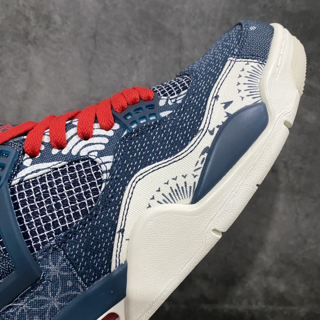 图片[6]-外贸纯原Air Jordan AJ4刺子绣CW0898-400 原盒配原 独配家原鞋拆开解发 原楦原纸板开发全 市场最纯四正代版型 原真底实气垫 回弹馈反充足 完美楦鞋打造 市面最高工艺 切一细节如实图拍 所见即所得 尺码：40 40.5 41 42 42.5 43 44.5 45 46 47.5-选品中心