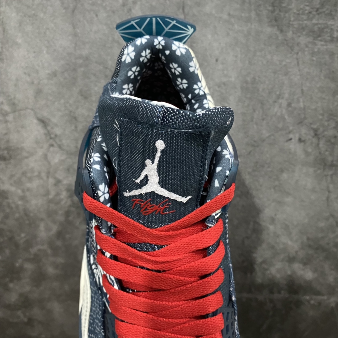 图片[8]-外贸纯原Air Jordan AJ4刺子绣CW0898-400 原盒配原 独配家原鞋拆开解发 原楦原纸板开发全 市场最纯四正代版型 原真底实气垫 回弹馈反充足 完美楦鞋打造 市面最高工艺 切一细节如实图拍 所见即所得 尺码：40 40.5 41 42 42.5 43 44.5 45 46 47.5-选品中心