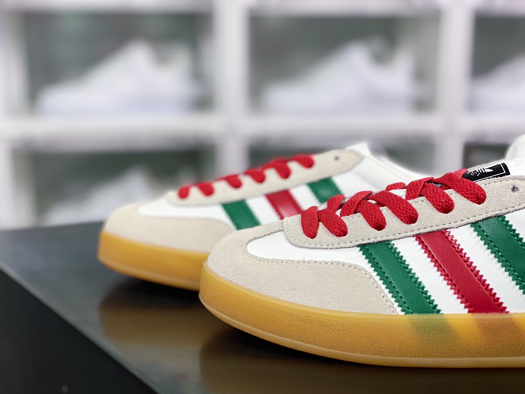 180  Originals Gazelle"Esquisite Gucci"羚羊系列低帮复古百搭休闲运动板鞋707847 UTT10 9089