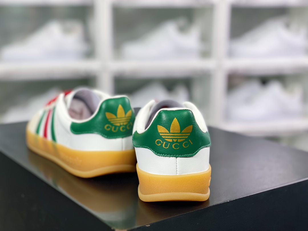 180  Originals Gazelle"Esquisite Gucci"羚羊系列低帮复古百搭休闲运动板鞋707847 UTT10 9089