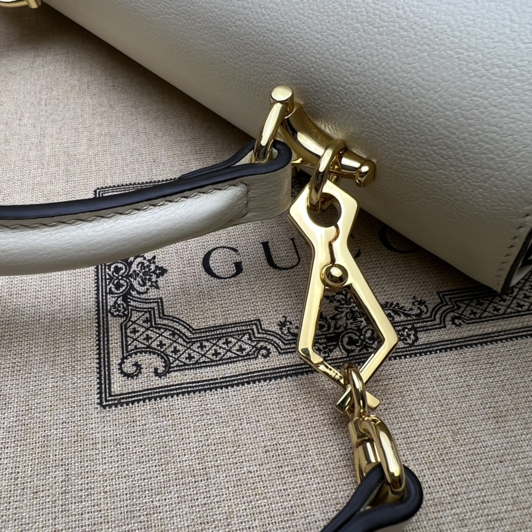 GUCCI古驰Horsebit 1955系列中号手袋702049