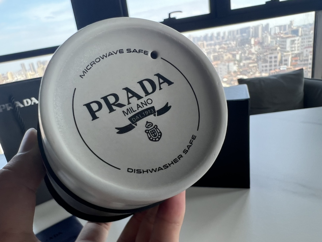 普拉达PRADA线下精品系列 ,香港站礼品,冬季新品咖啡杯 水杯 饮品杯 7