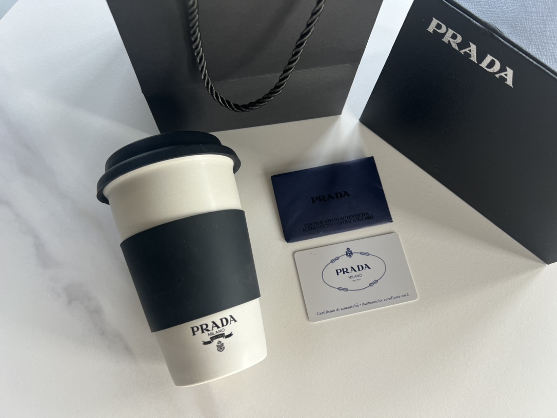 普拉达PRADA线下精品系列 ,香港站礼品,冬季新品咖啡杯 水杯 饮品杯 8