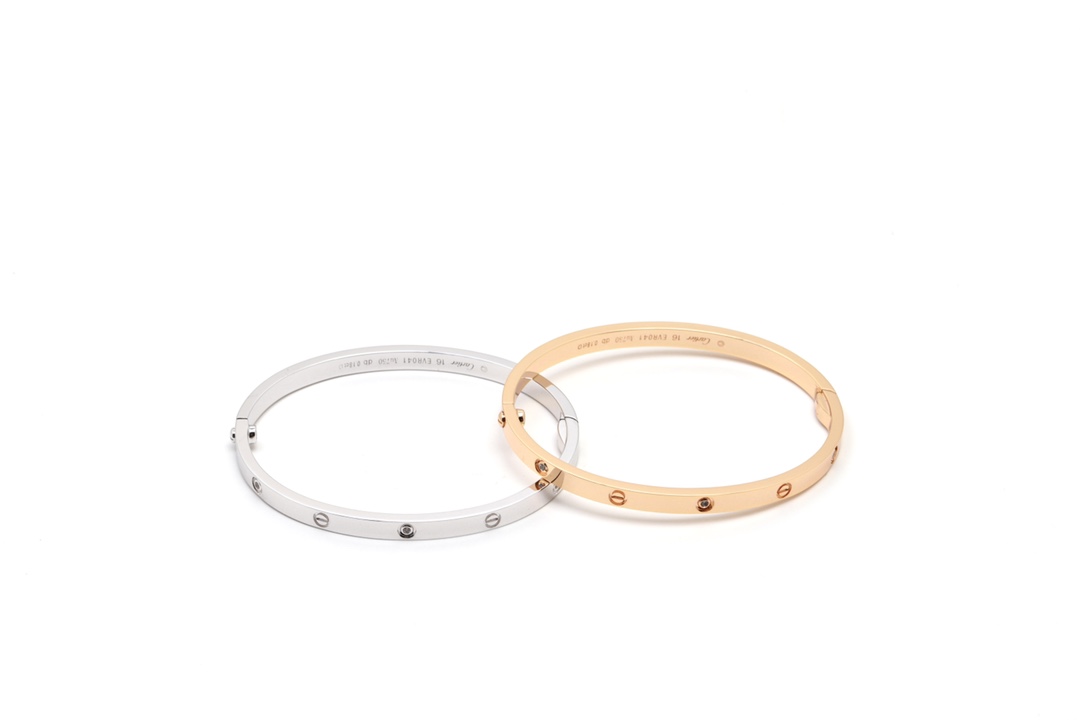 Cartier Cartier 卡地亚 款窄版6钻手镯 CNC