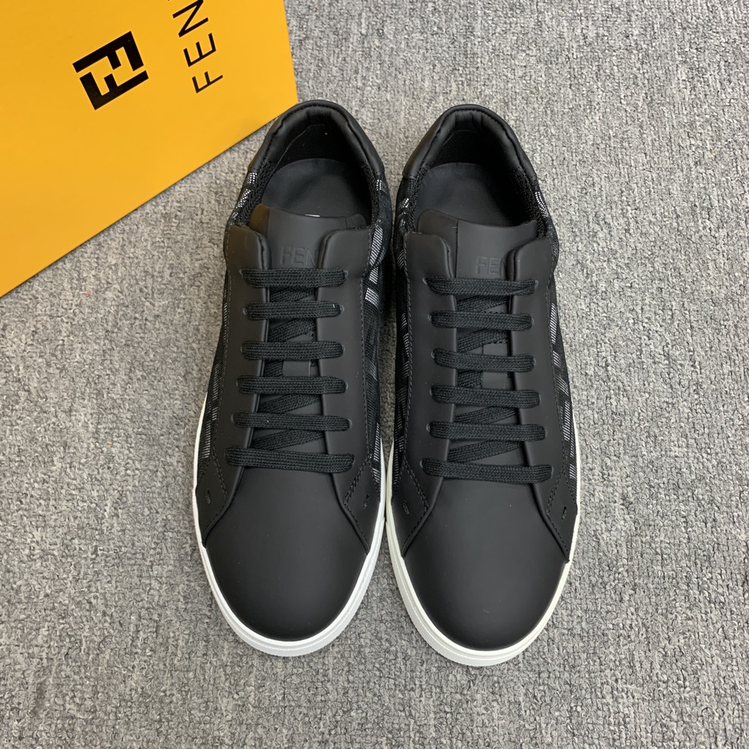 Fendi Style Leather Men's Shoes Lookbook Reference image 1