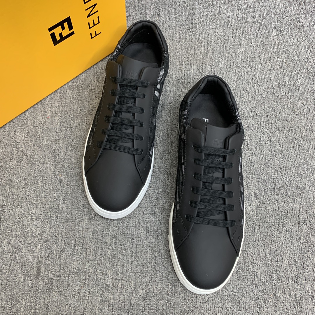Fendi Style Leather Men's Shoes Lookbook Reference image 2