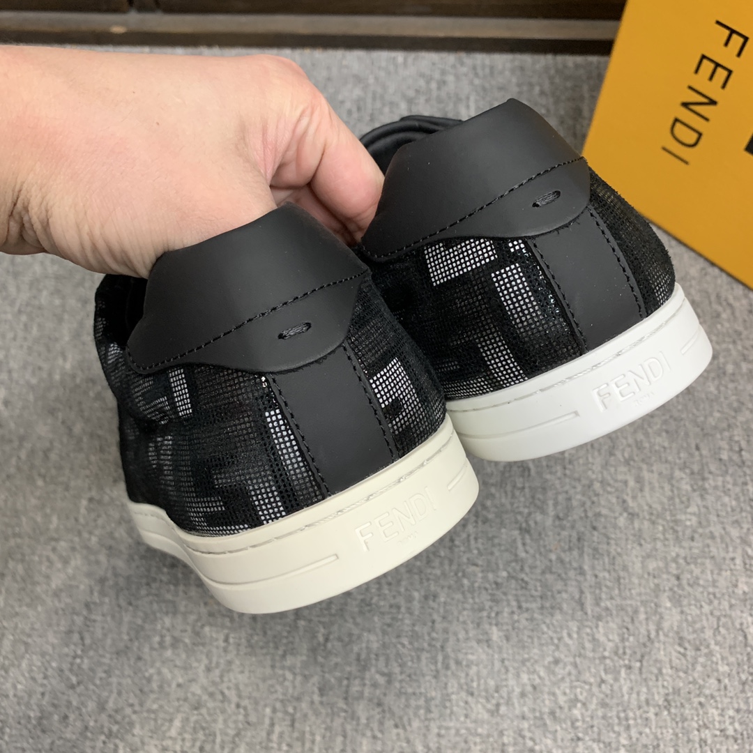 Fendi Style Leather Men's Shoes style reference detail image 9 from source 781791