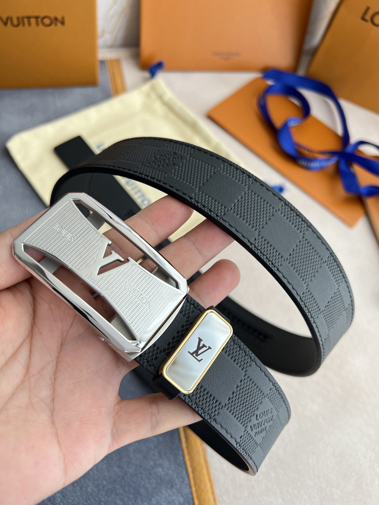 Steezy Drip - Louis Vuitton Belt 💦💯 Dm to buy 📲. *In stock*