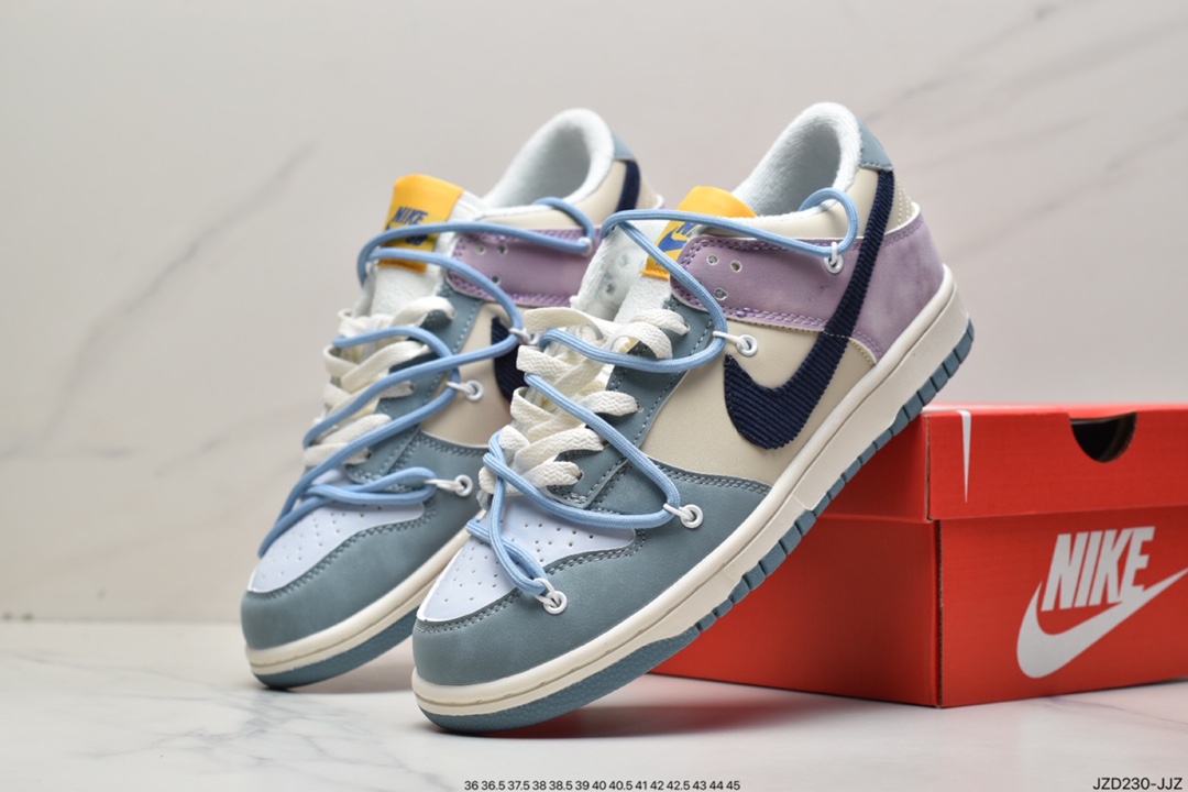 140 经典配色,耐克 SB Dunk Low Retro”Light Smoke Grey”扣篮系列DD1503-100