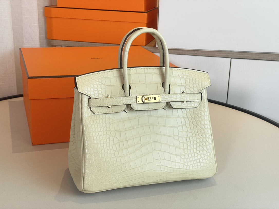 Hermes Birkin Top
 Bags Handbags White Gold Hardware